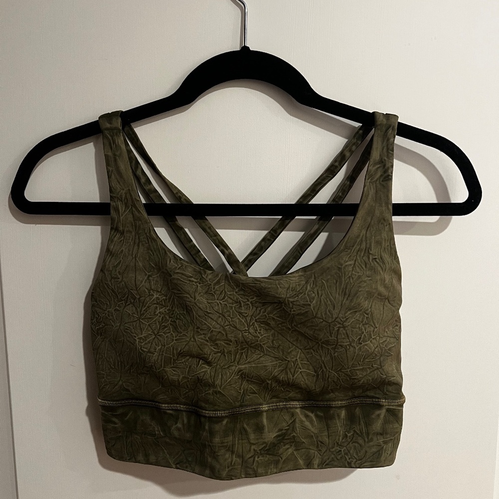 Lululemon Green Marble Dye Wunder Train